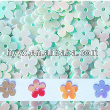 PVC Flower Sequins S259,Rainbow PVC Flower Sequins S90 , Multicolor Flower Shape Sequins